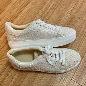 Betsey Johnson Sidny Ivory Sneakers